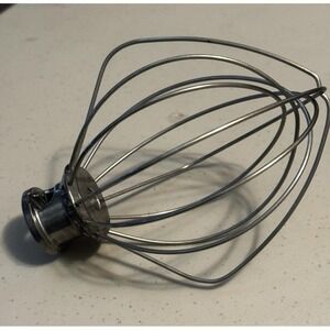KitchenAid Wire Whip Whisk for 4.5-5 Qt Tilt Head Mixer 6 Wire K45WW NOS